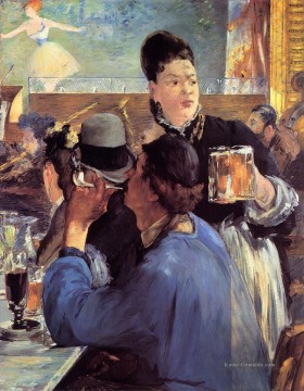  Manet Malerei - Ecke eines Cafeconcert Realismus Impressionismus Edouard Manet